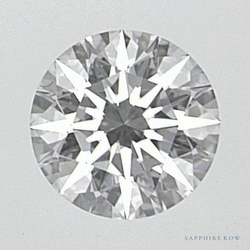0.35 ct natural diamond, round cut | Sapphire Row · cut7