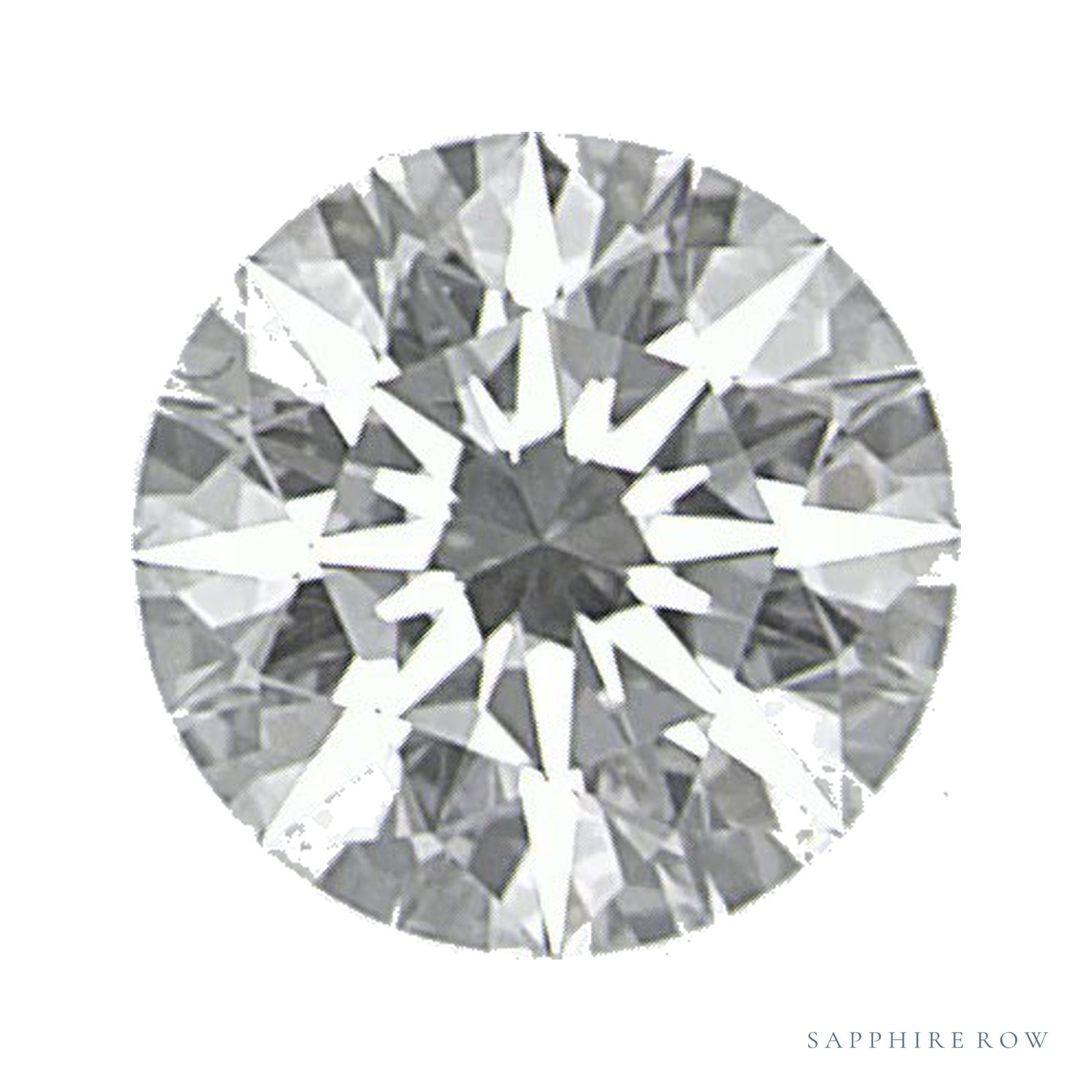 0.35 ct Round Natural Diamond – E VVS1 — Sapphire Row · cut · cut3 · cut4