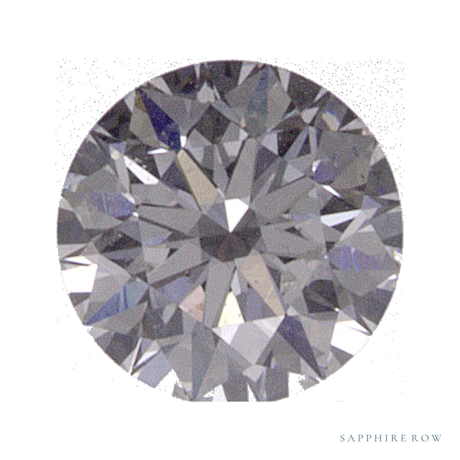 0.35 ct natural diamond, round cut | Sapphire Row · cut4