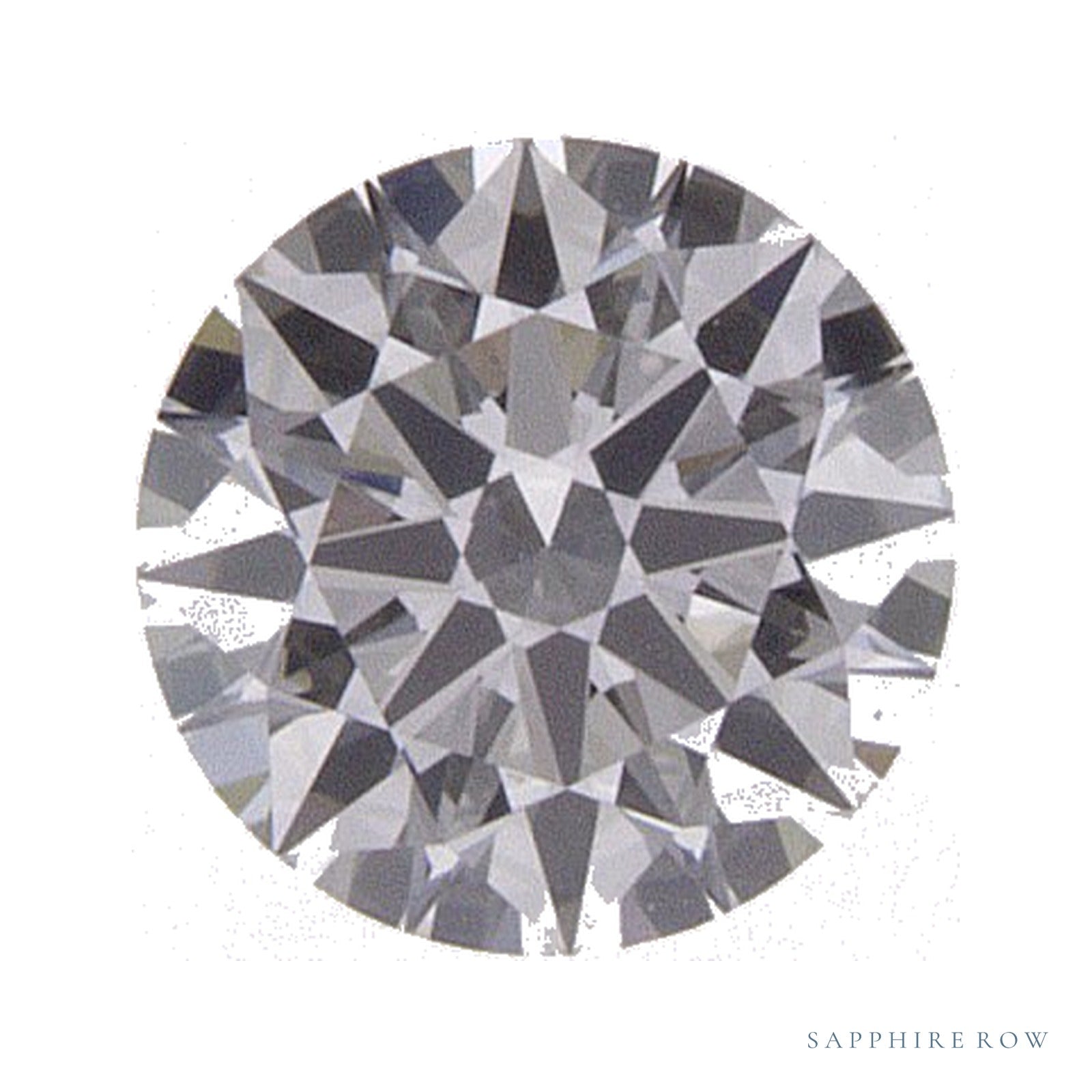 0.35 ct natural diamond, round cut | Sapphire Row