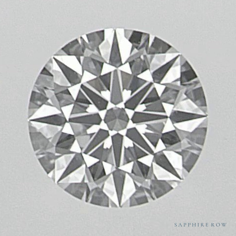 0.34 ct natural diamond, round cut | Sapphire Row · cut7