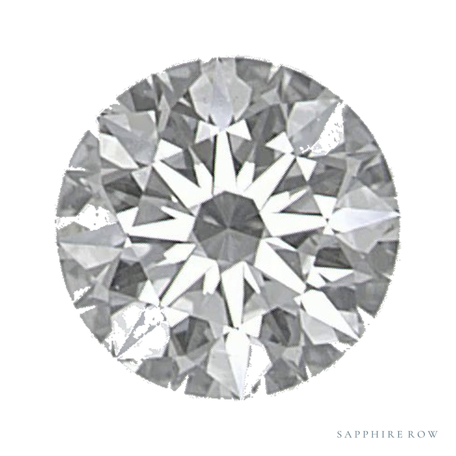 0.34 ct Round Natural Diamond – F VVS1 — Sapphire Row · cut · cut3 · cut4