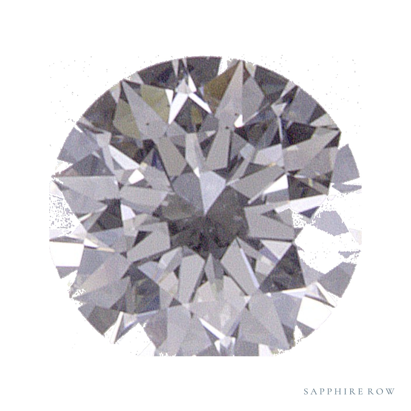 0.33 ct natural diamond, round cut | Sapphire Row · cut4