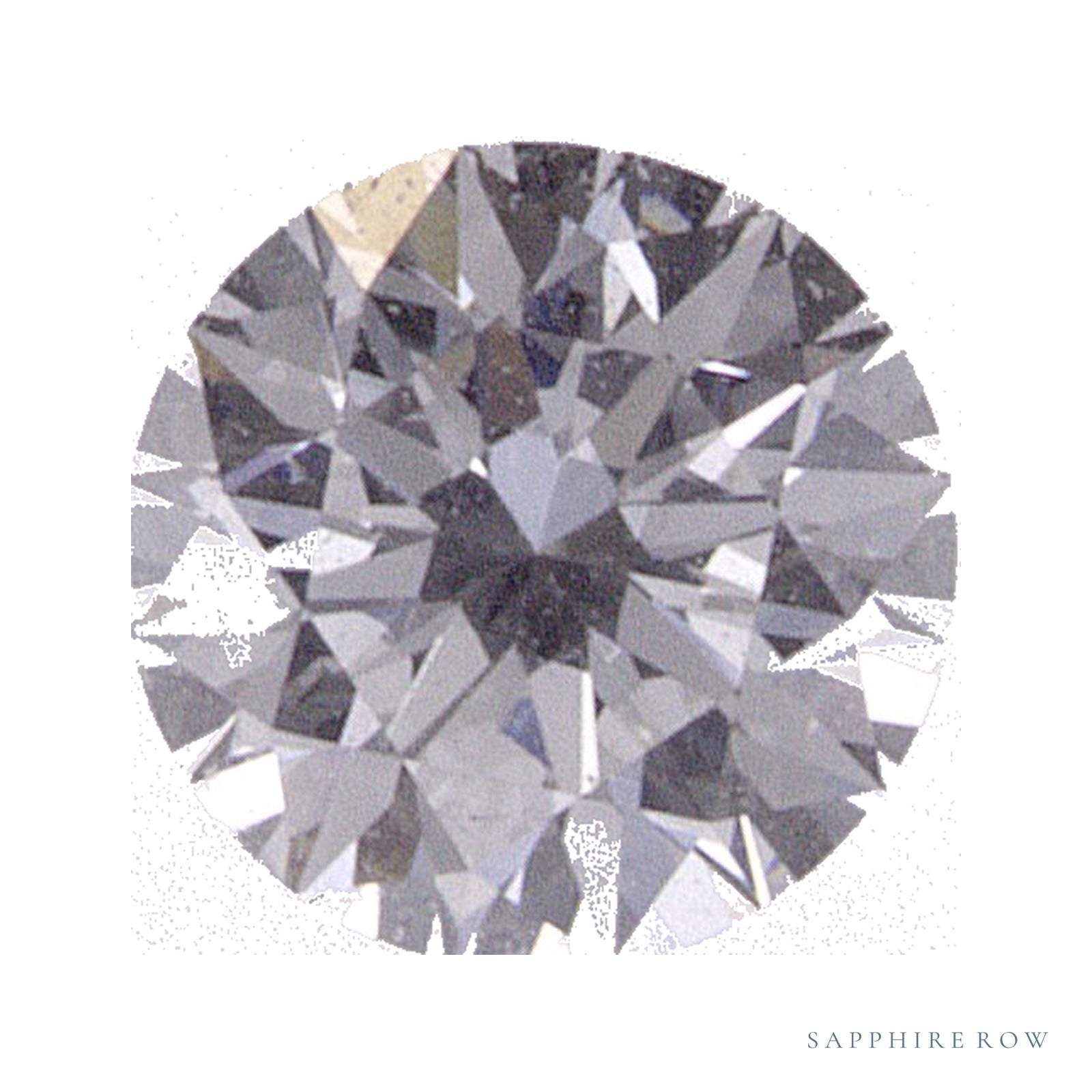 0.32 ct Round Natural Diamond – E VS1 — Sapphire Row · cut · cut3 · cut4