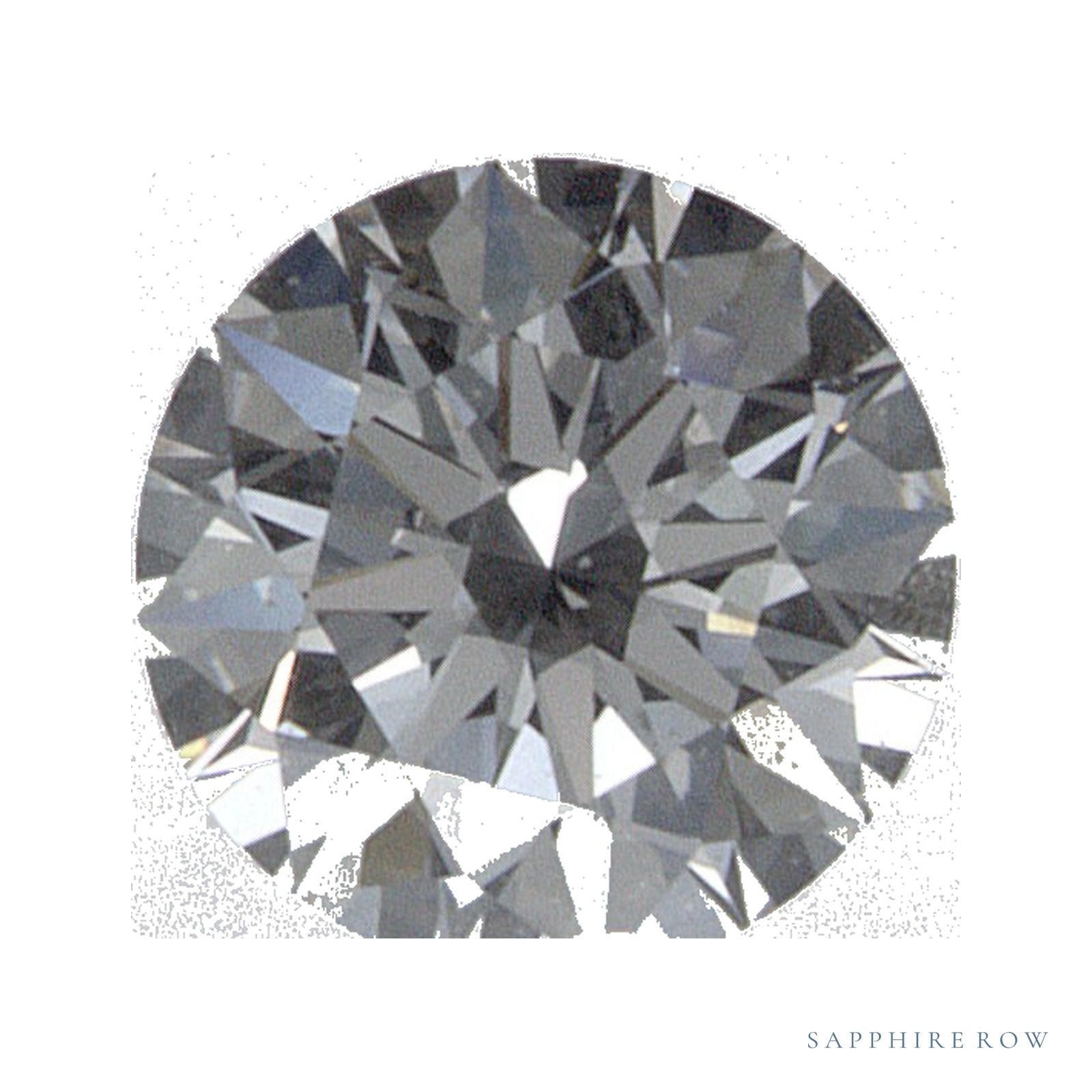 0.33 ct Round Natural Diamond – I VS2 — Sapphire Row · cut · cut3 · cut4