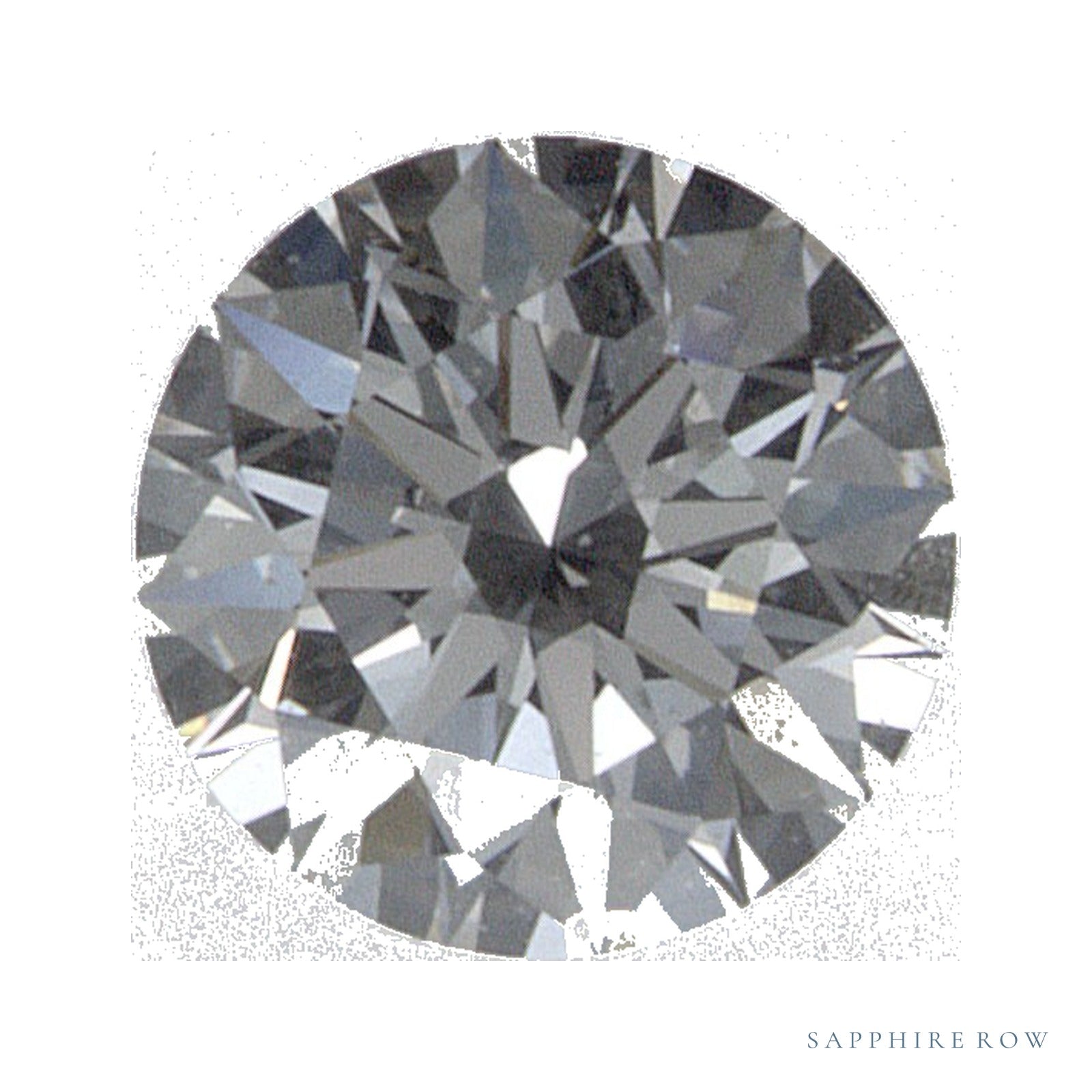 0.33 ct natural diamond, round cut | Sapphire Row · cut4