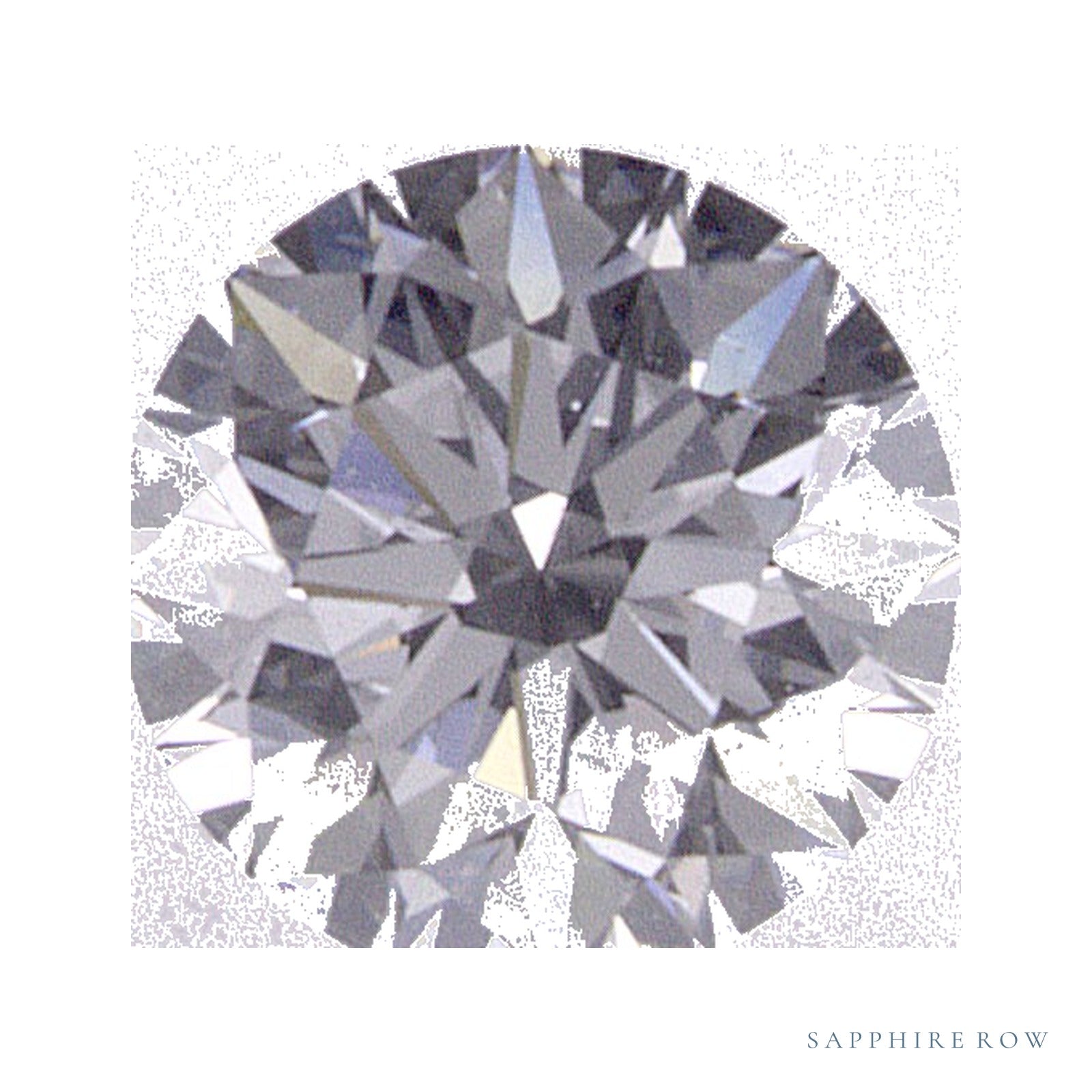 0.32 ct Round Natural Diamond – D VS2 — Sapphire Row · cut · cut3 · cut4
