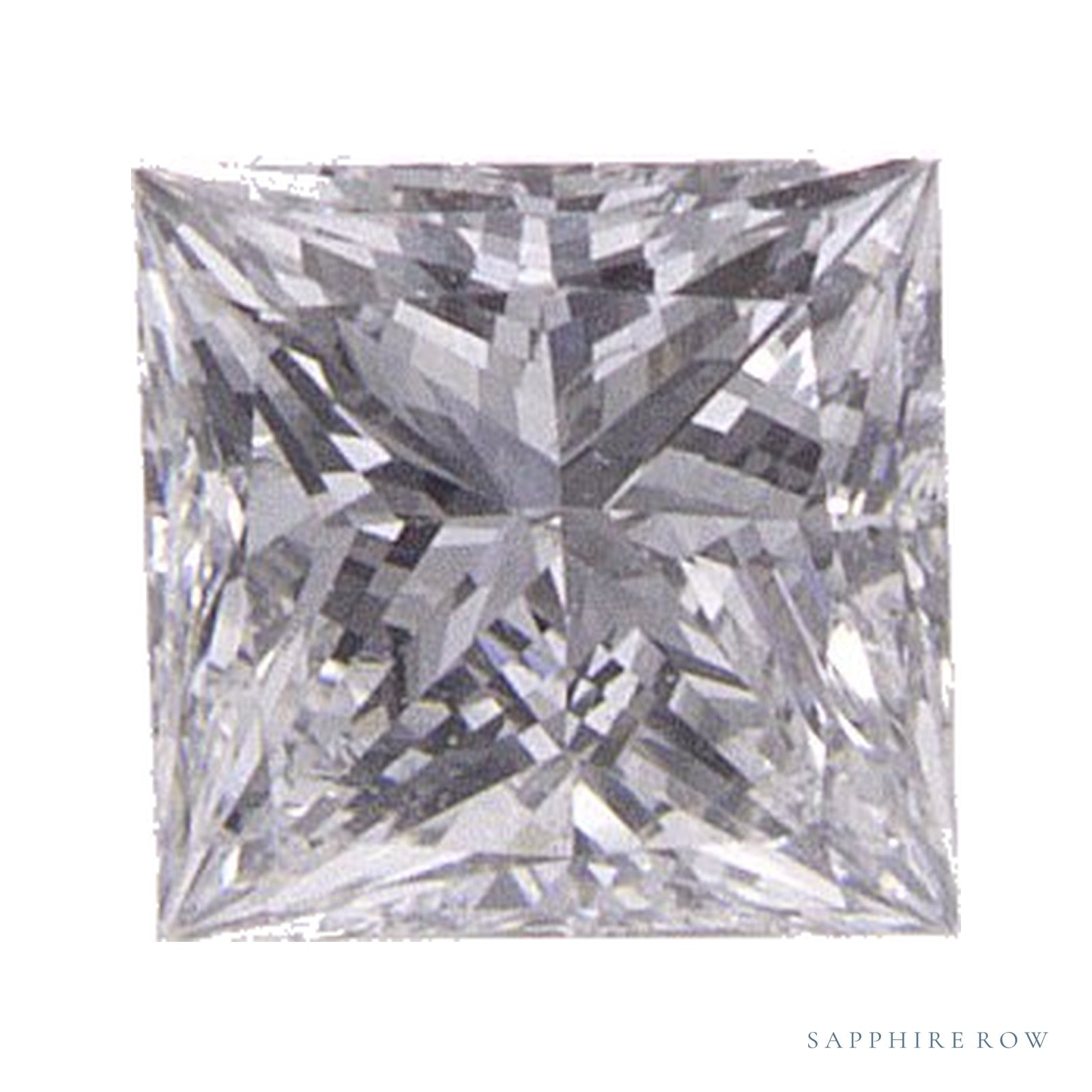 0.32 ct Square Natural Diamond – D VS1 — Sapphire Row · cut · cut3 · cut4
