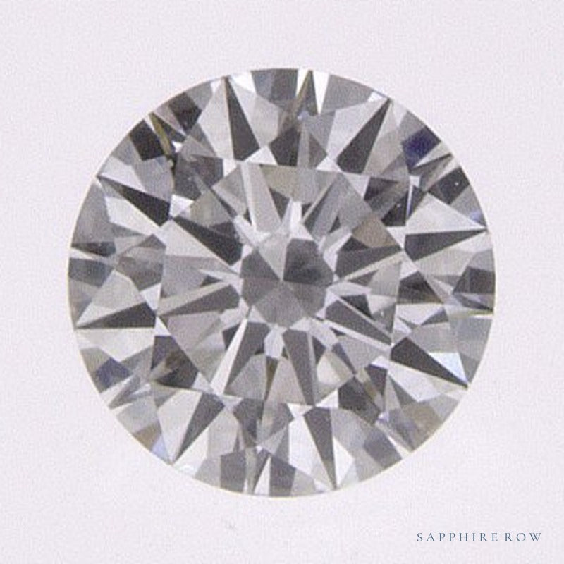 0.32 ct natural diamond, round cut | Sapphire Row · cut7