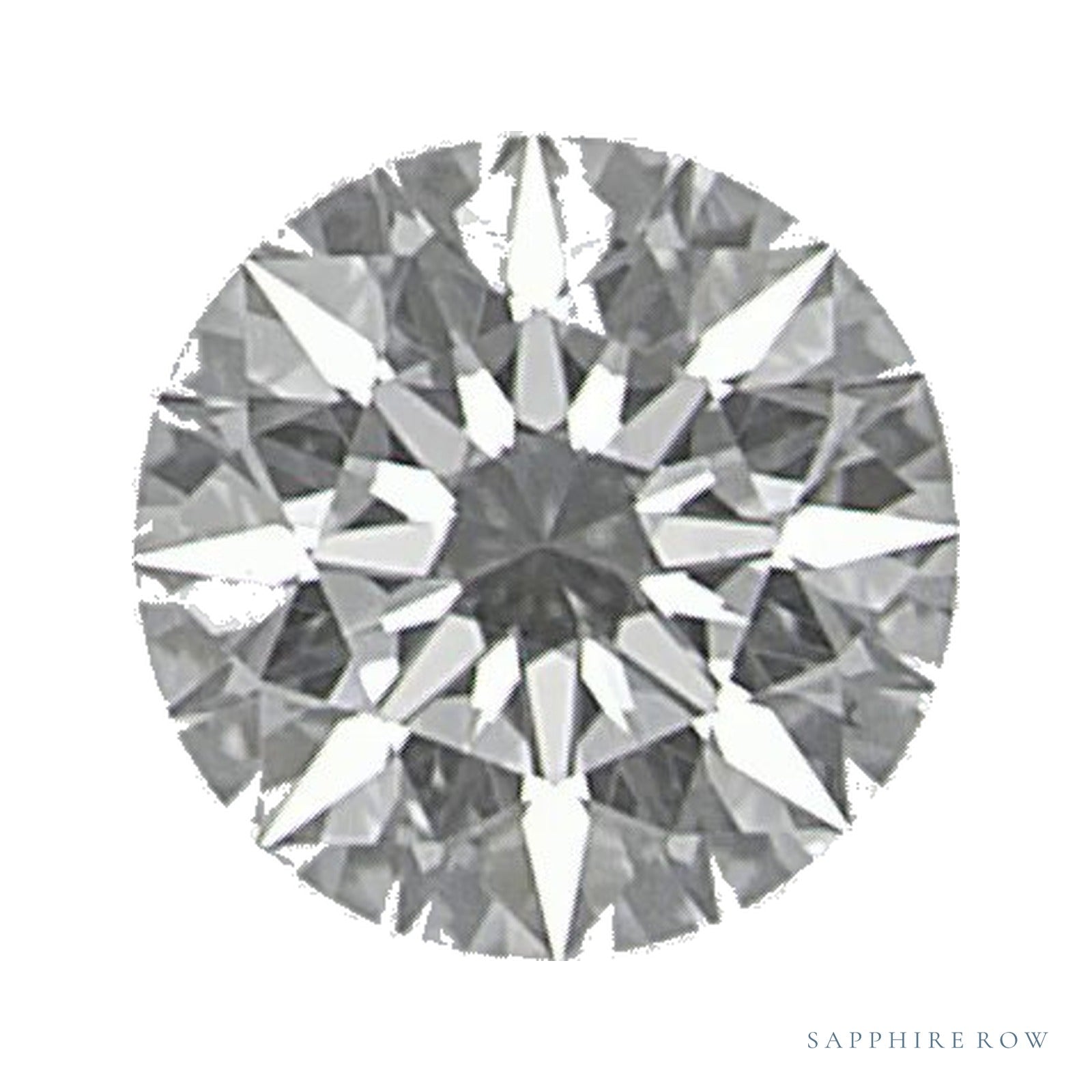 0.32 ct Round Natural Diamond – F VVS1 — Sapphire Row · cut · cut3 · cut4