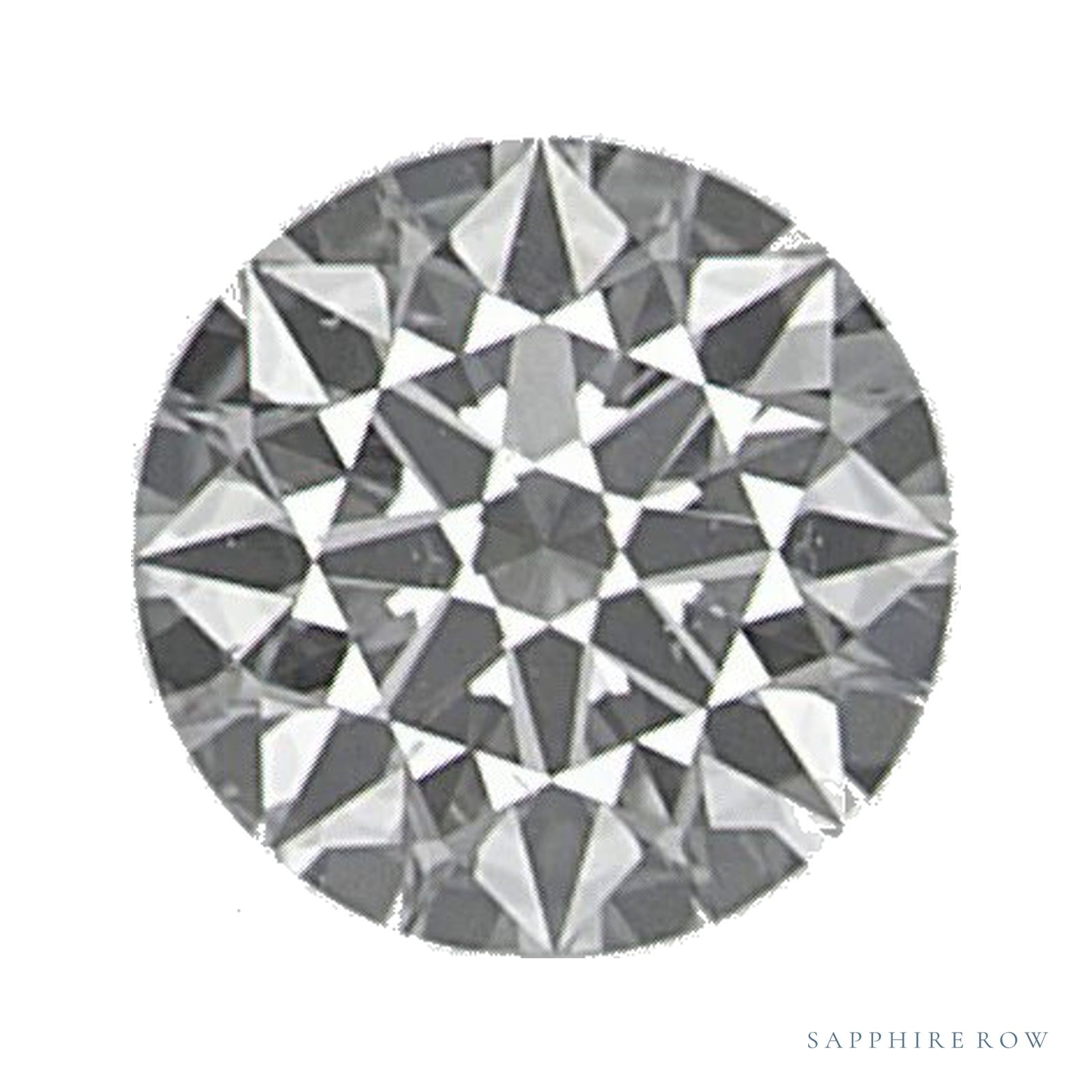 0.30 ct Round Natural Diamond – E VS2 — Sapphire Row · cut · cut3 · cut4