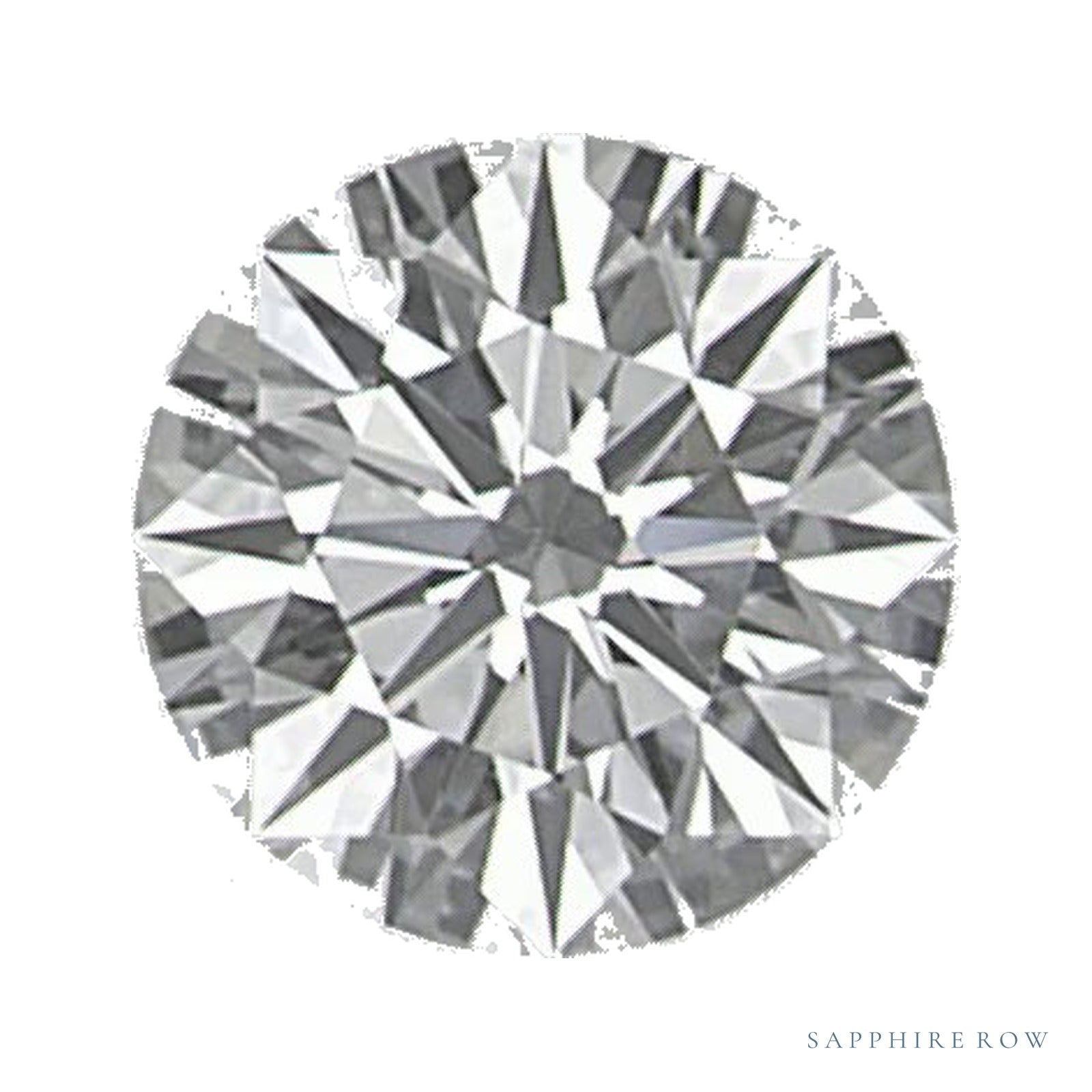 0.30 ct natural diamond, round cut | Sapphire Row · cut4