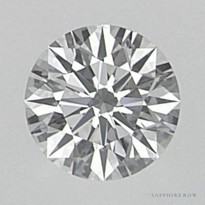 0.30 ct natural diamond, round cut | Sapphire Row · cut7