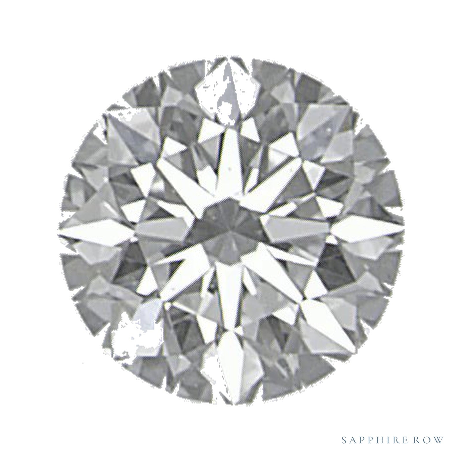 0.30 ct Round Natural Diamond – E VS2 — Sapphire Row · cut · cut3 · cut4