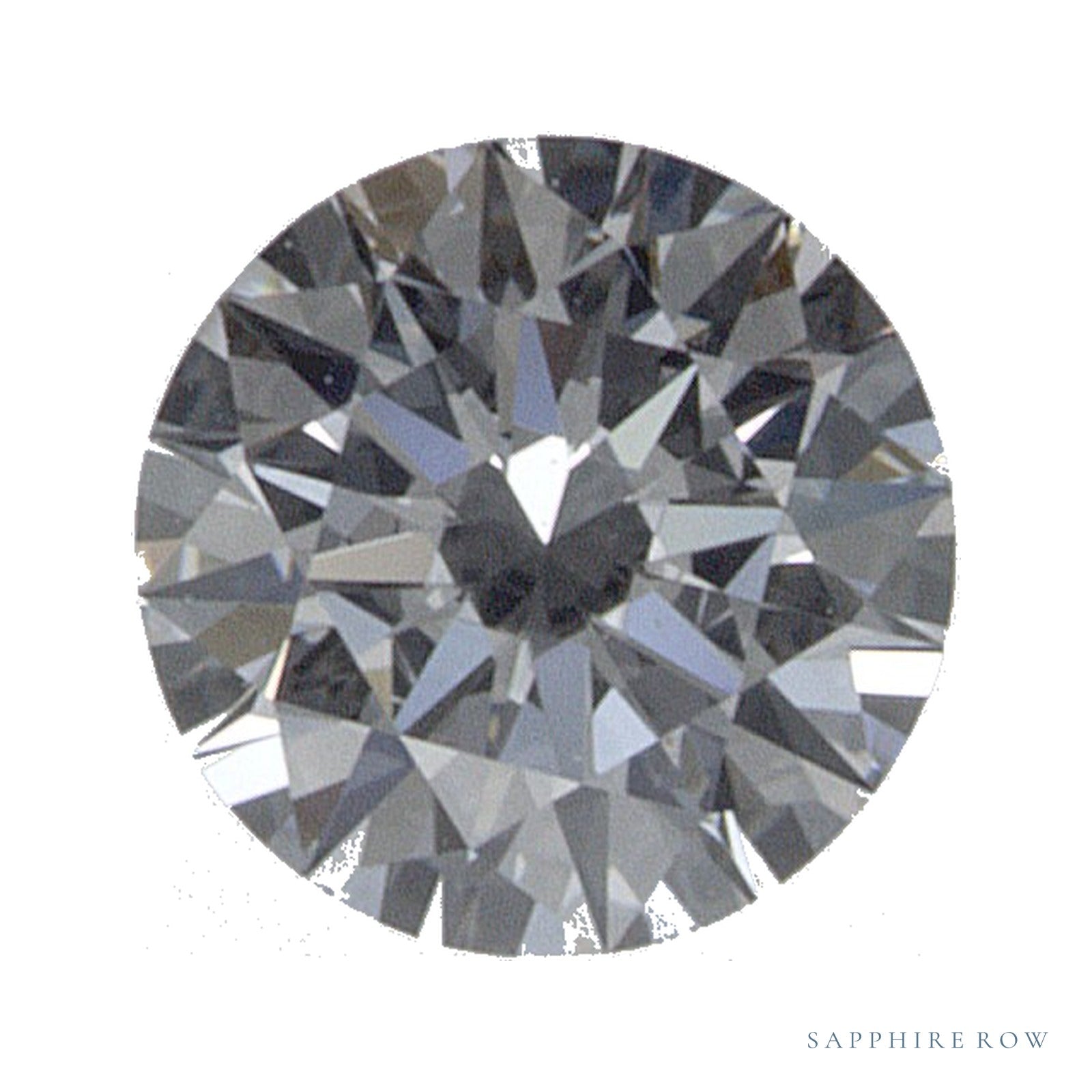 0.30 ct natural diamond, round cut | Sapphire Row · cut4