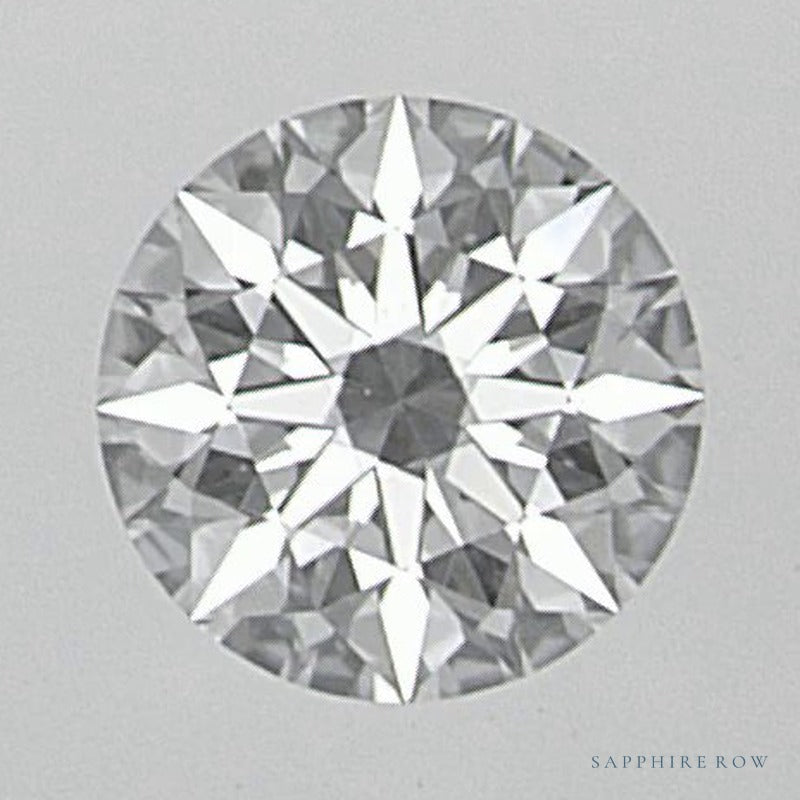 0.30 ct natural diamond, round cut | Sapphire Row · cut7
