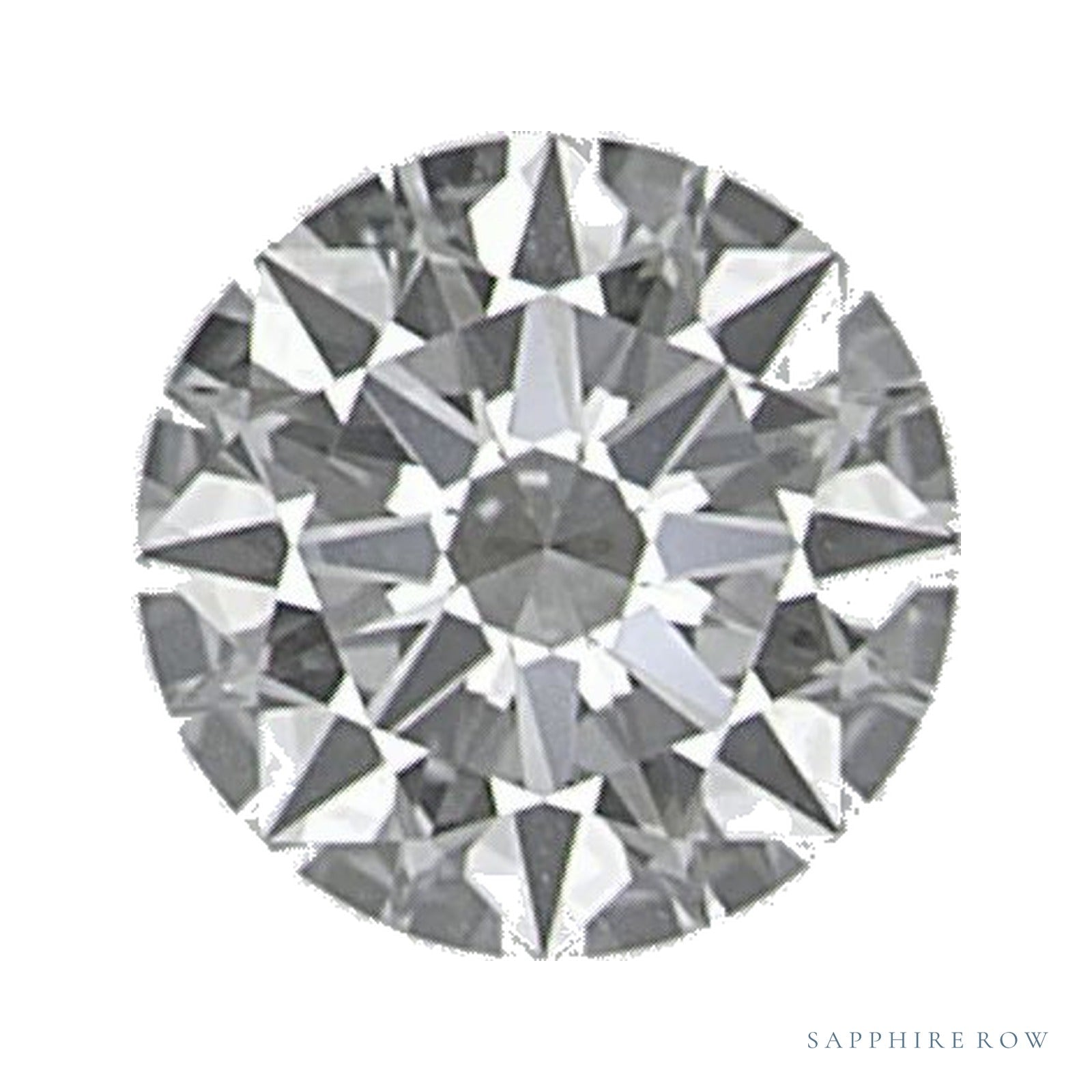 0.30 ct Round Natural Diamond – D VS1 — Sapphire Row · cut · cut3 · cut4