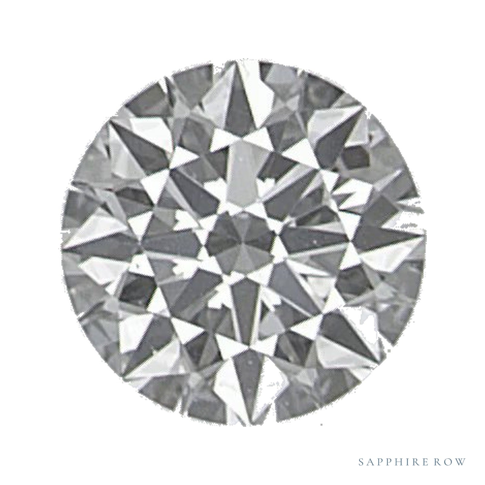 0.30 ct Round Natural Diamond – D VS1 — Sapphire Row · cut · cut3 · cut4