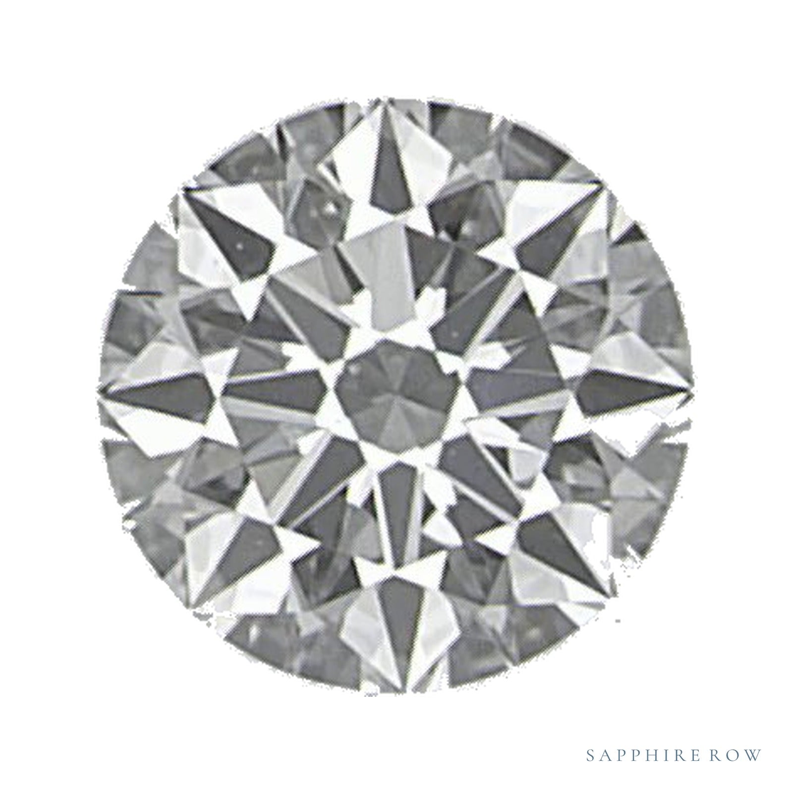 0.30 ct Round Natural Diamond – F VVS2 — Sapphire Row · cut · cut3 · cut4