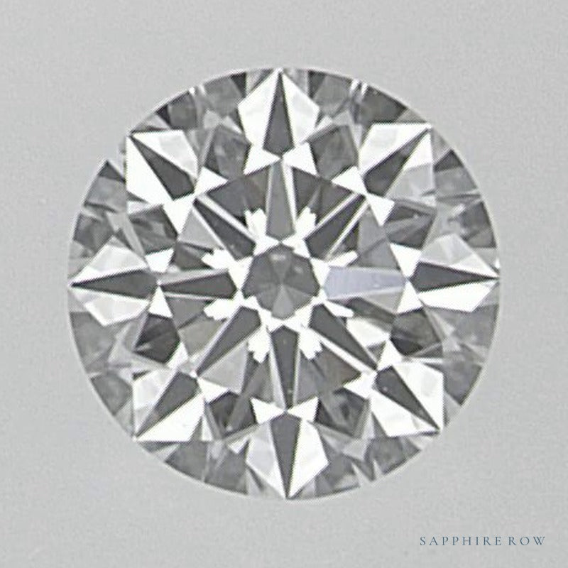 0.30 ct natural diamond, round cut | Sapphire Row · cut7