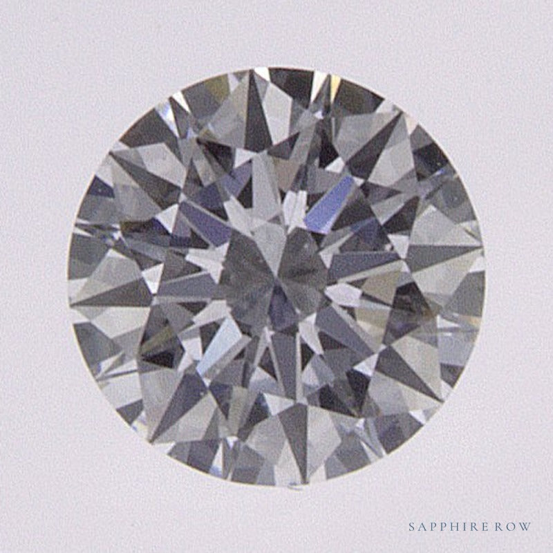 0.26 ct natural diamond, round cut | Sapphire Row · cut7