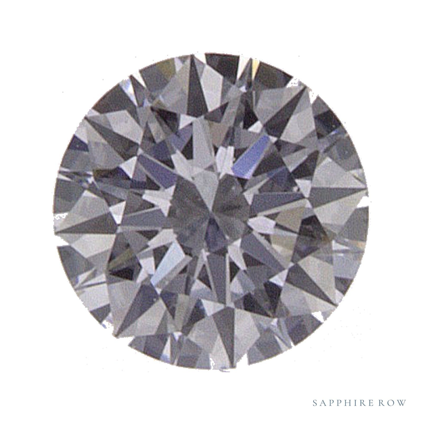 0.26 ct natural diamond, round cut | Sapphire Row · cut4
