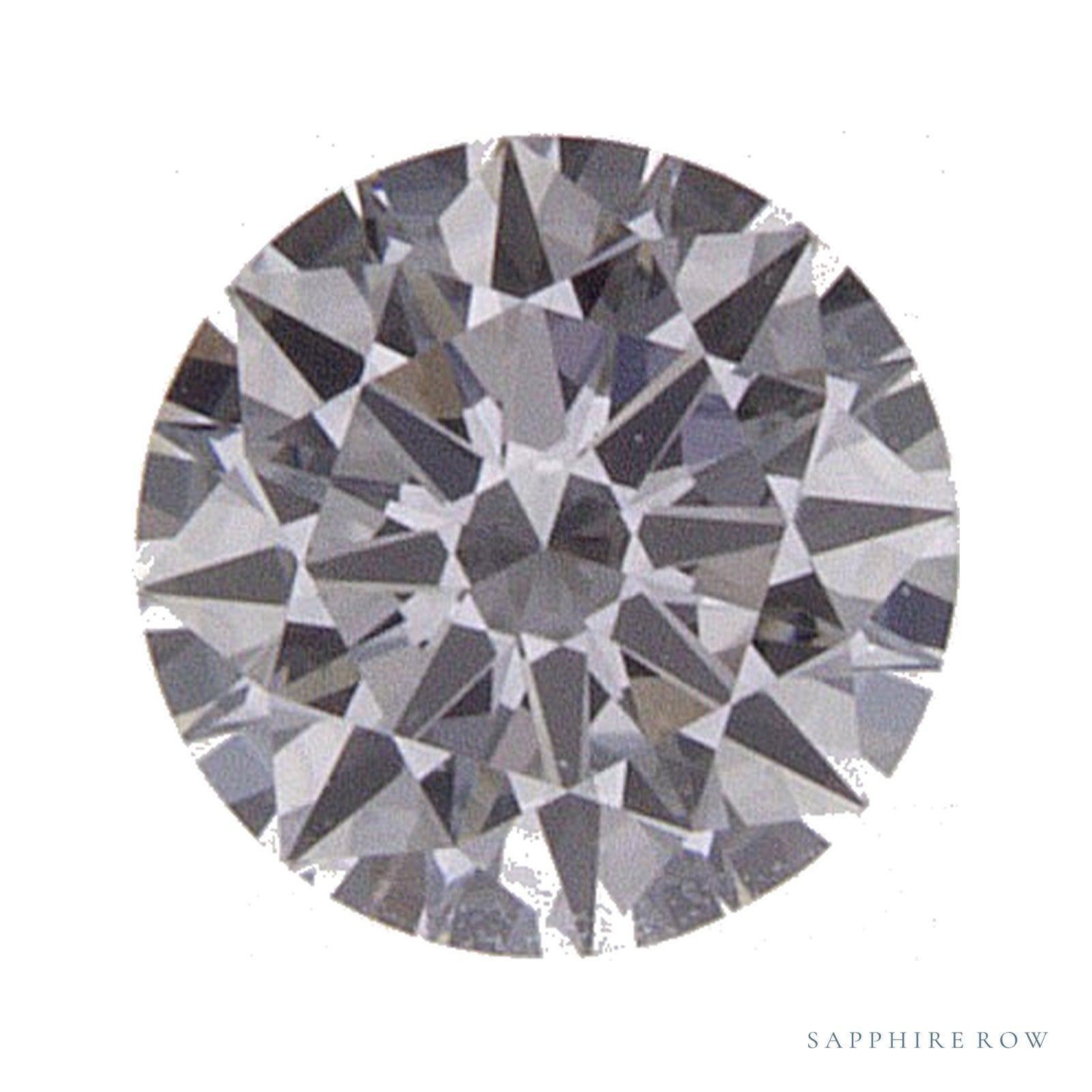 0.26 ct natural diamond, round cut | Sapphire Row · cut4