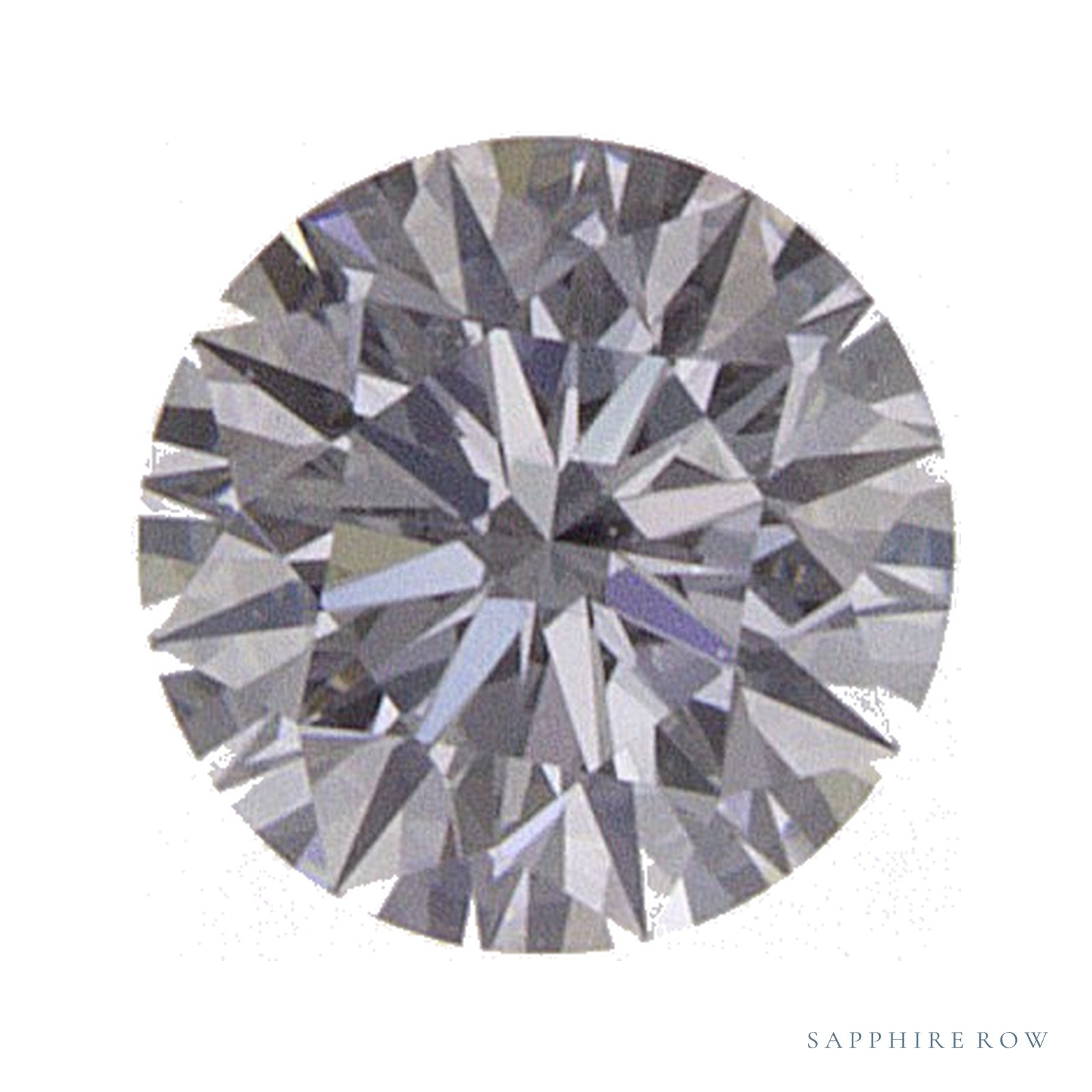 0.22 ct natural diamond, round cut | Sapphire Row · cut4
