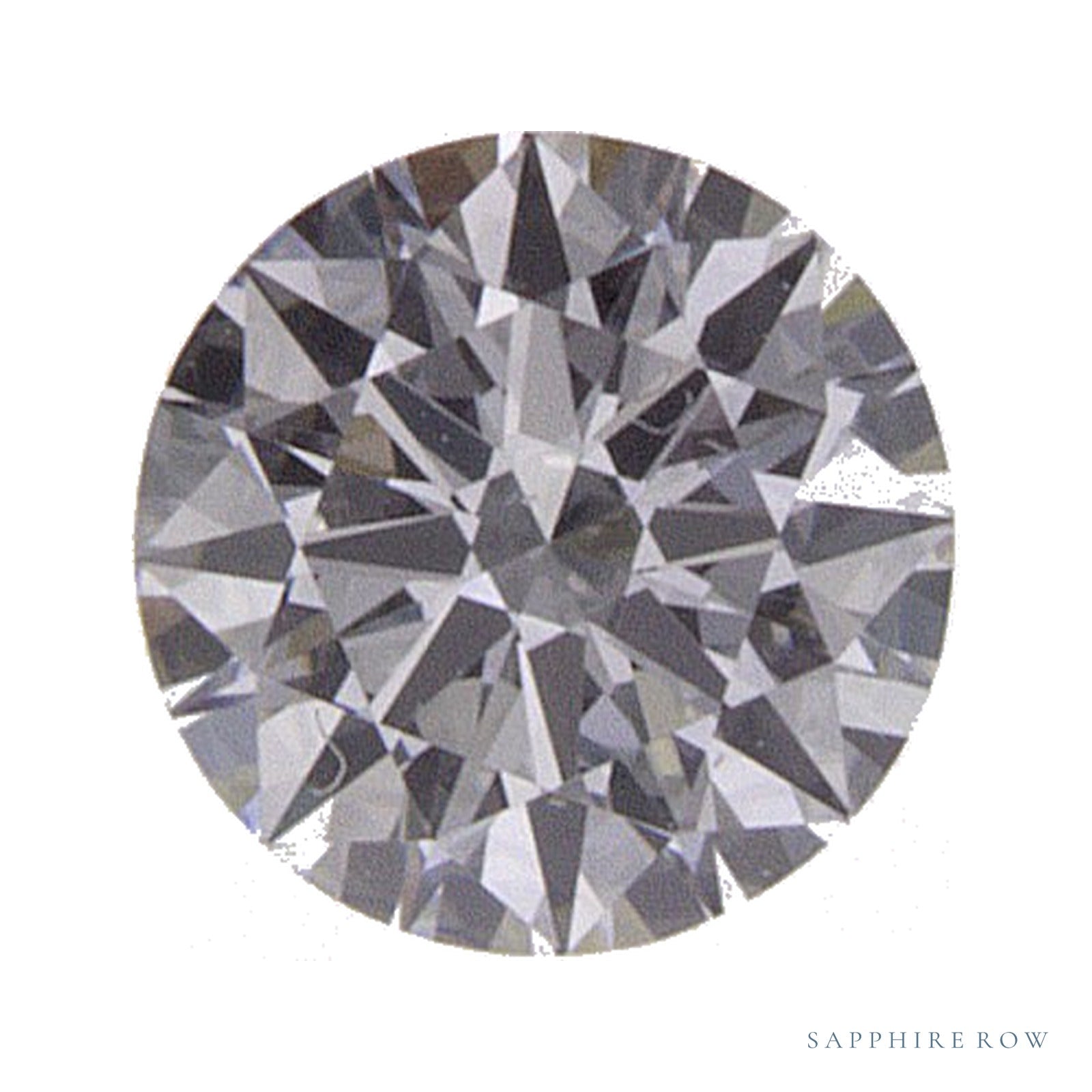 0.26 ct natural diamond, round cut | Sapphire Row · cut4