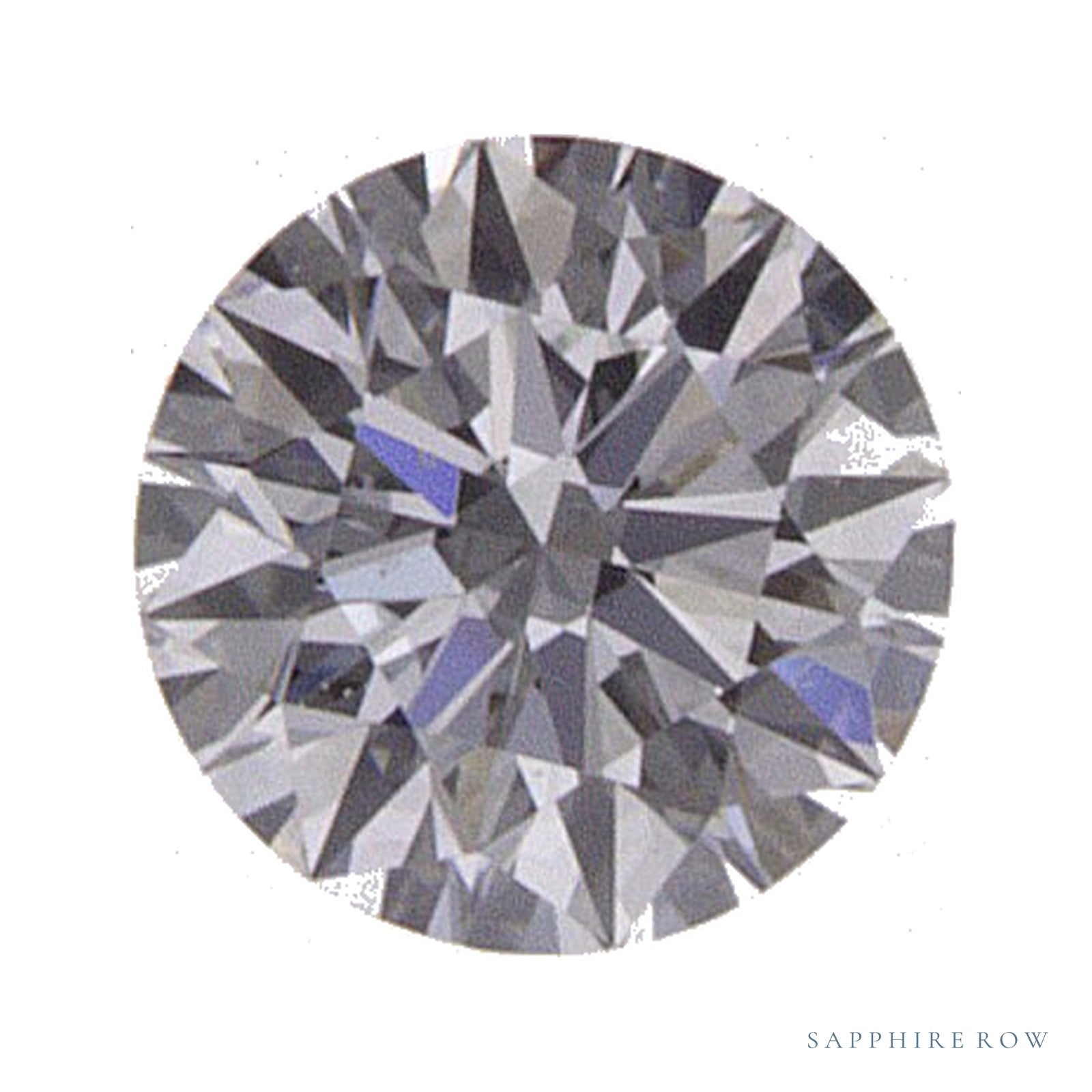 0.21 ct natural diamond, round cut | Sapphire Row · cut4