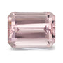 11.71 ct natural pink morganite from Nigeria, emerald cut | Sapphire Row · cut7