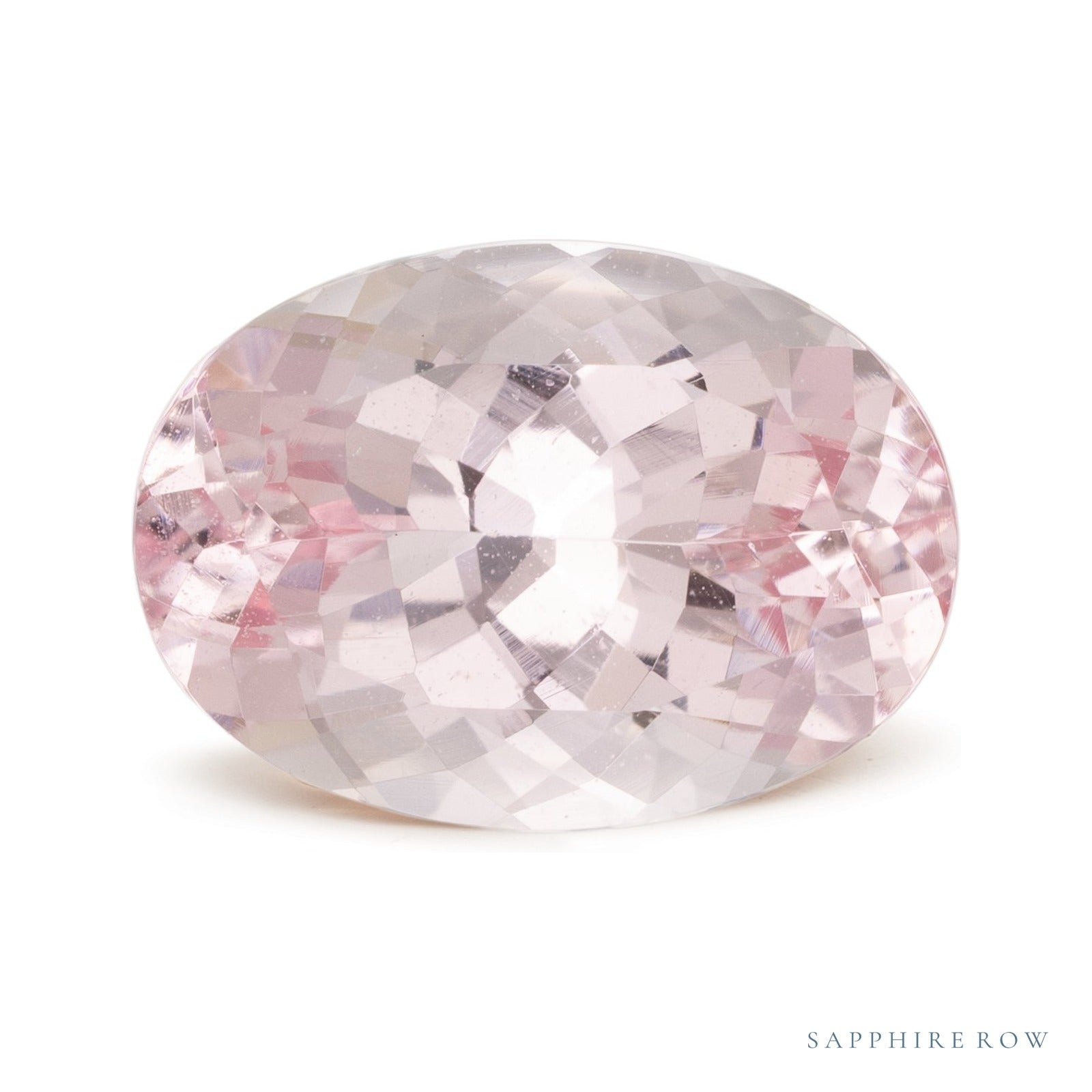 5.84 ct Oval Natural Morganite — Sapphire Row · cut4