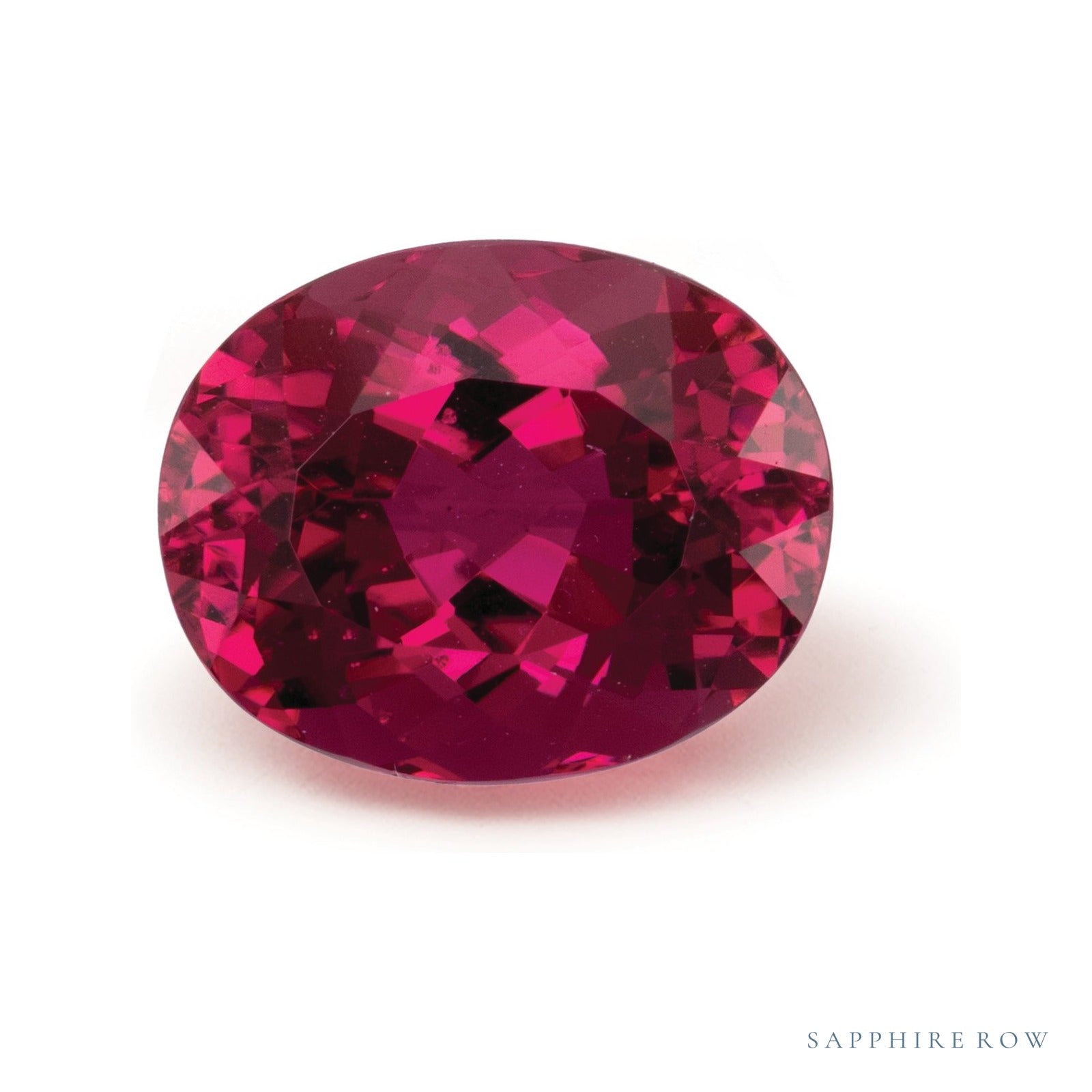 4.41 ct Oval Natural Tourmaline — Sapphire Row · cut4