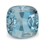 4.27 ct natural blue aquamarine from Mozambique, cushion cut | Sapphire Row · cut7