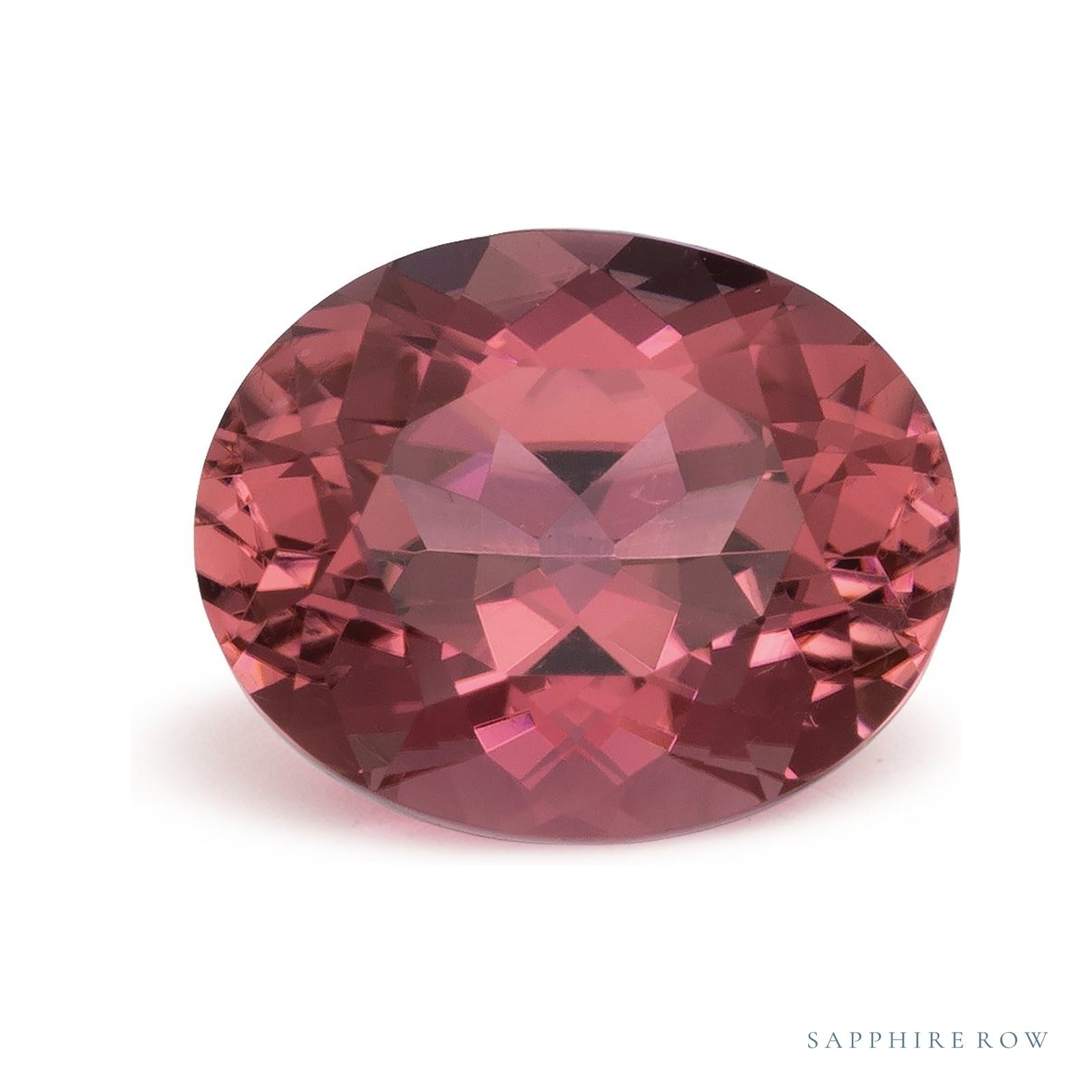 3.97 ct Oval Natural Tourmaline — Sapphire Row · cut4