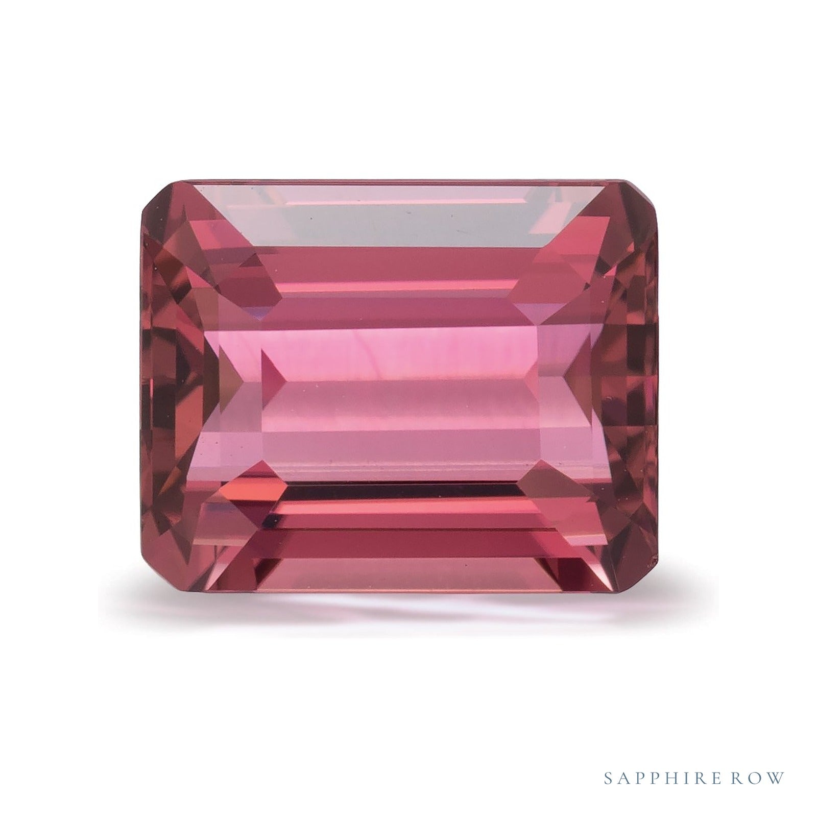 3.94 ct Emerald Natural Tourmaline — Sapphire Row · cut4