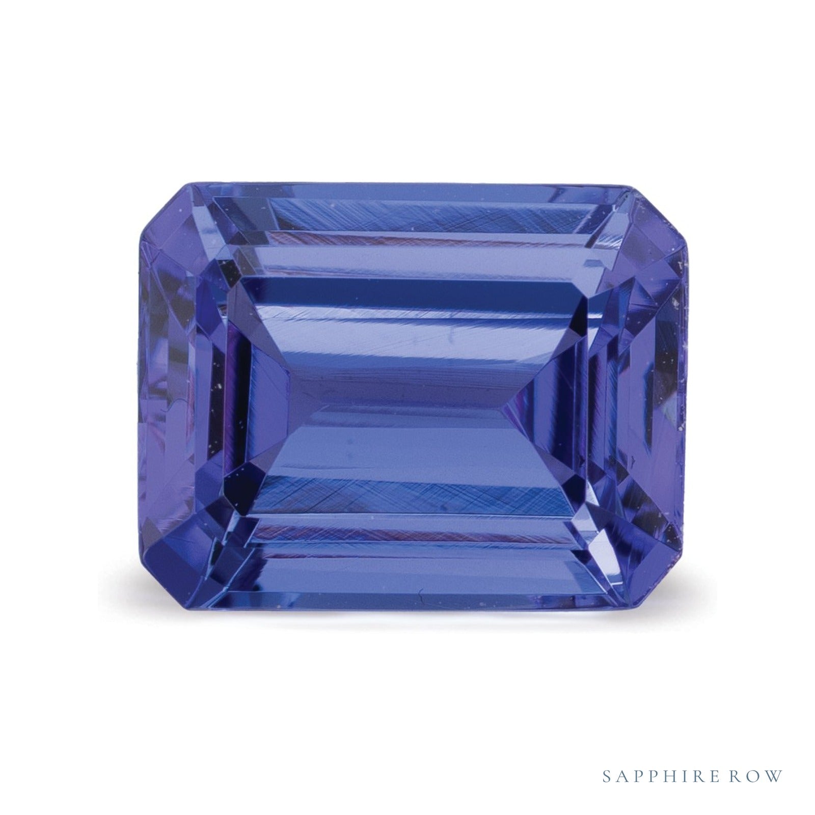 3.65 ct Emerald Natural Tanzanite — Sapphire Row · cut4