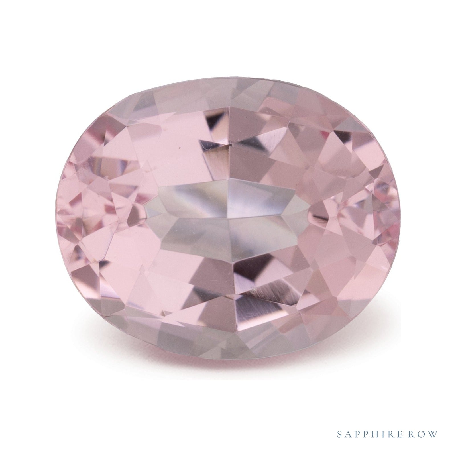 3.57 ct Oval Natural Morganite — Sapphire Row · cut4