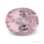 3.57 ct natural pink morganite from Mozambique, oval cut | Sapphire Row · cut7