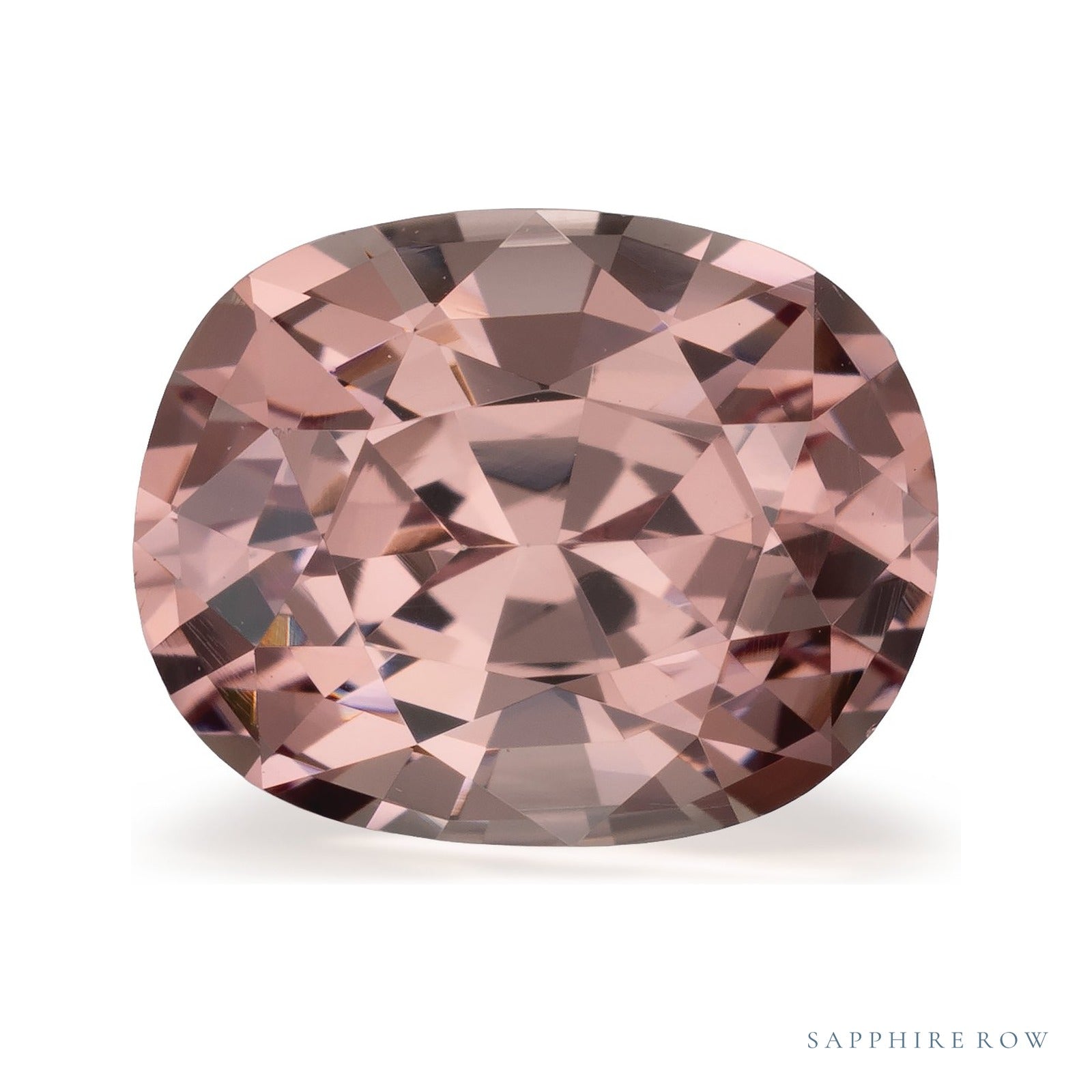 3.51 ct Oval Natural Garnet — Sapphire Row · cut4