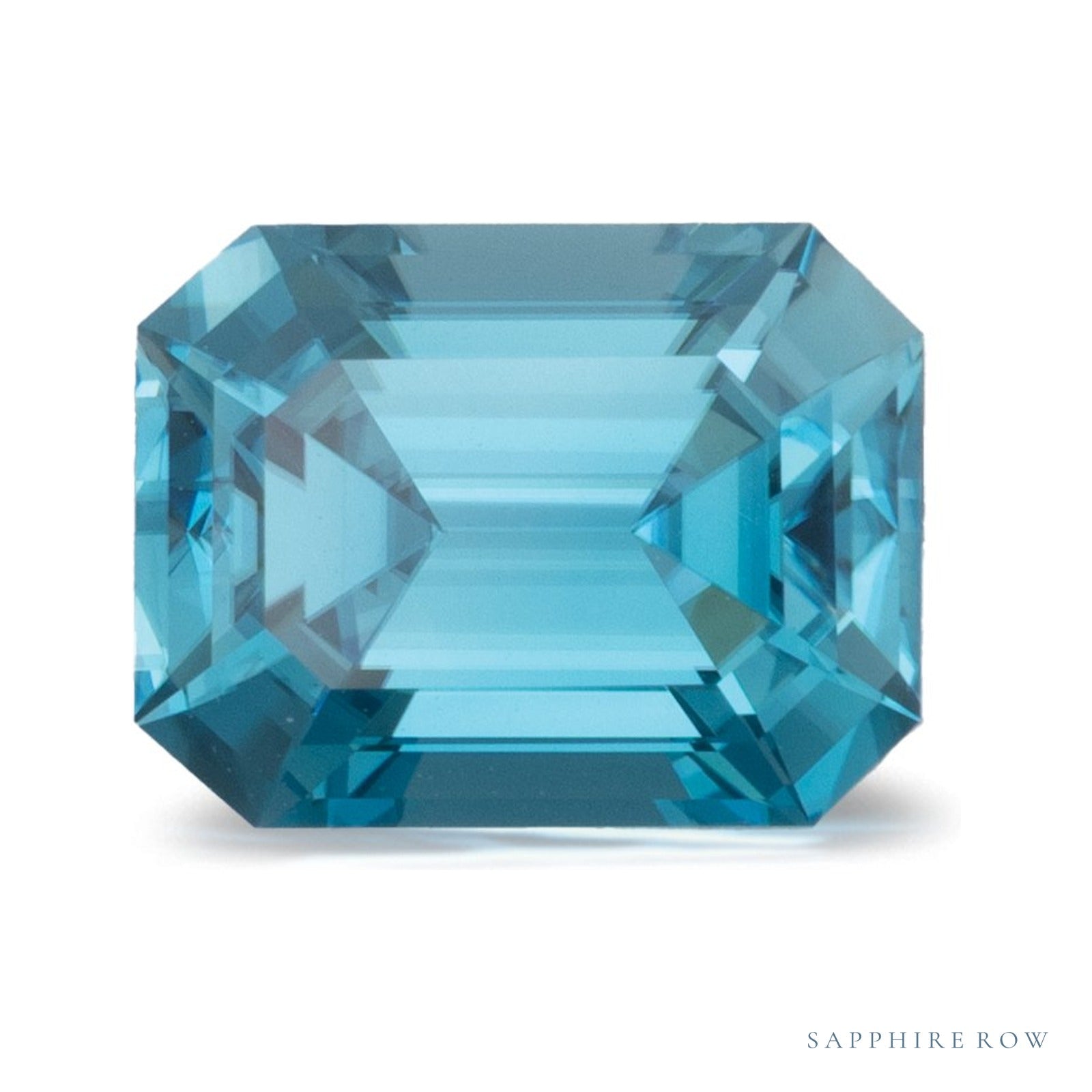 3.47 ct Emerald Natural Zircon — Sapphire Row · cut4