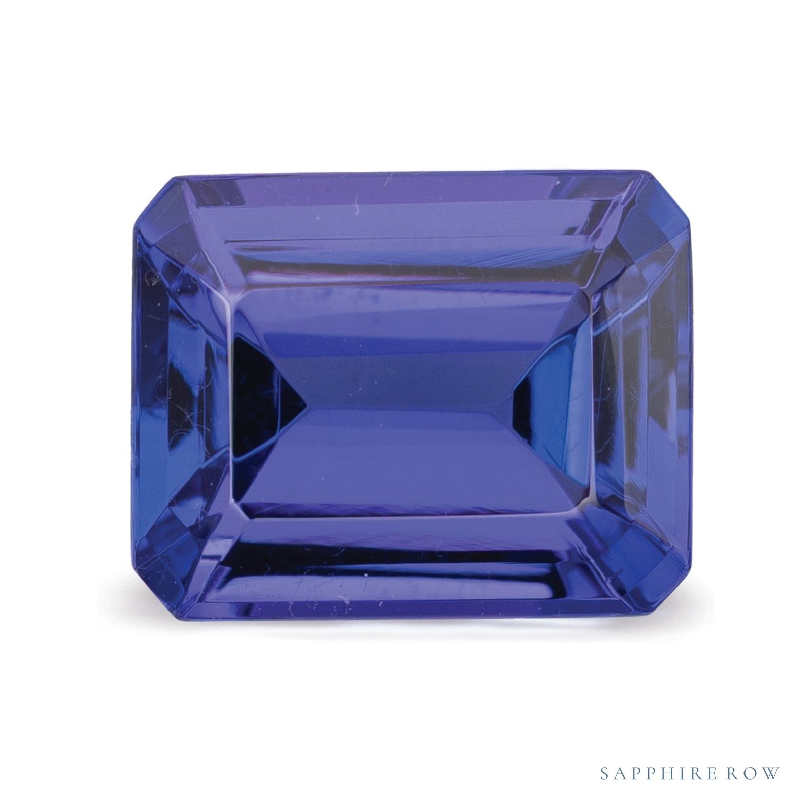 3.45 ct Emerald Natural Tanzanite — Sapphire Row · cut4