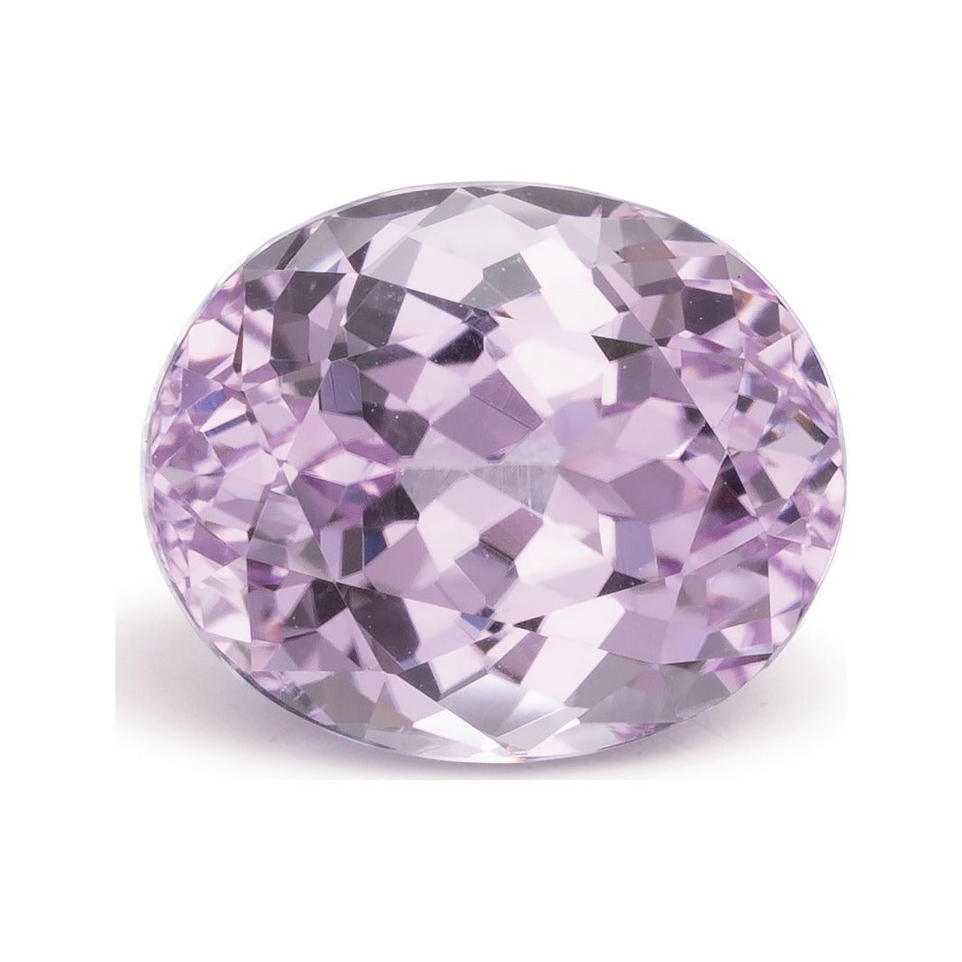 3.39 ct natural pink kunzite from Madagascar, oval cut | Sapphire Row · cut7