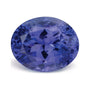 3.26 ct natural blue tanzanite from Tanzania, oval cut | Sapphire Row · cut7