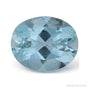 3.25 ct natural blue aquamarine from Mozambique, oval cut | Sapphire Row · cut7