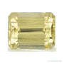 3.16 ct natural yellow chrysoberyl from Brazil, emerald cut | Sapphire Row · cut7