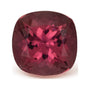 3.15 ct natural pink tourmaline from Madagascar, cushion cut | Sapphire Row · cut7