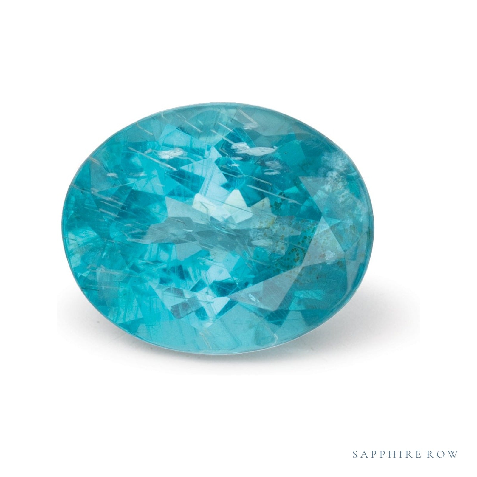 2.82 ct Oval Natural Apatite — Sapphire Row · cut4