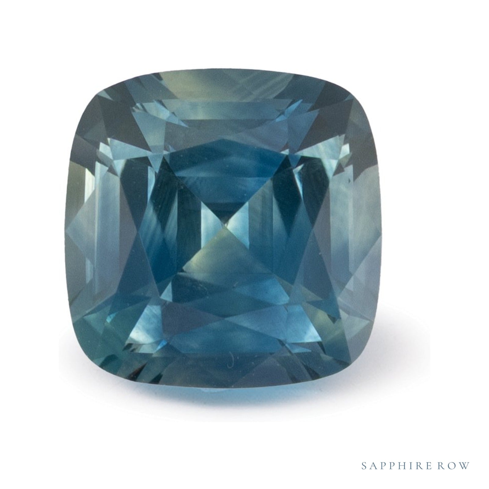 2.79 ct Cushion Natural Sapphire — Sapphire Row · cut4