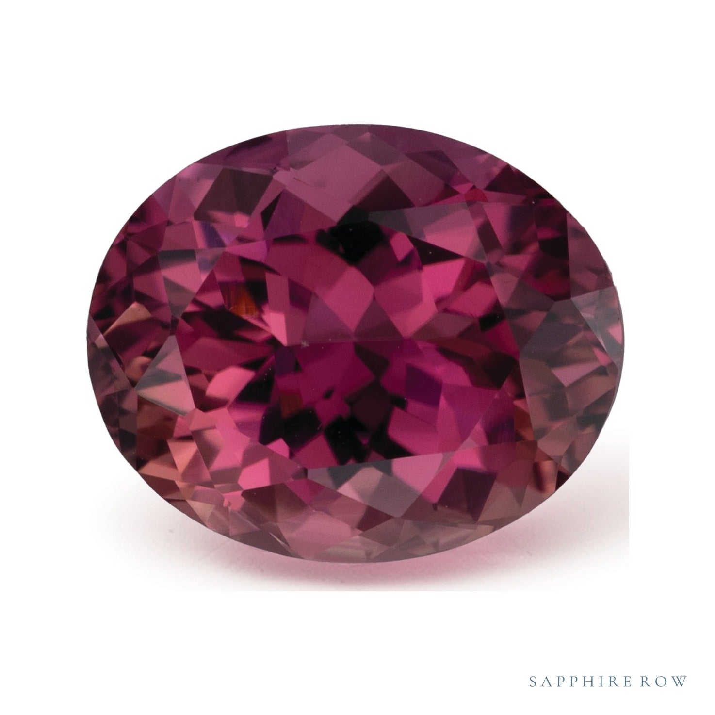 2.71 ct natural pink tourmaline from Nigeria, oval cut | Sapphire Row · cut4 · cut5